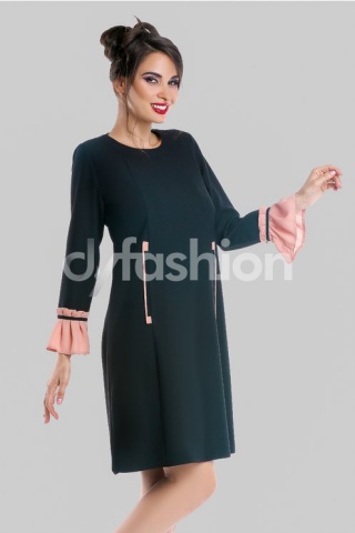 Rochie Catinca Neagra Office Croi in A