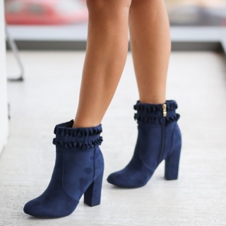 Botine Kabor Bleumarin
