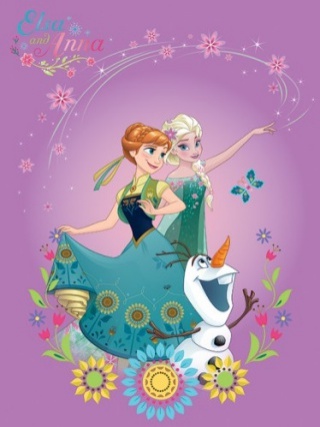Covor Disney Kids Princess Elsa & Anna II