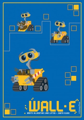 Covor Disney Kids Wall-E Blue
