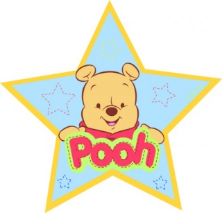 Covor Kids Baby Pooh Steluta