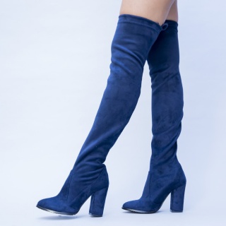 Cizme Serena Bleumarin