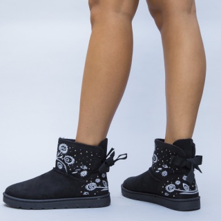 Cizme Tip Ug Flio Negre