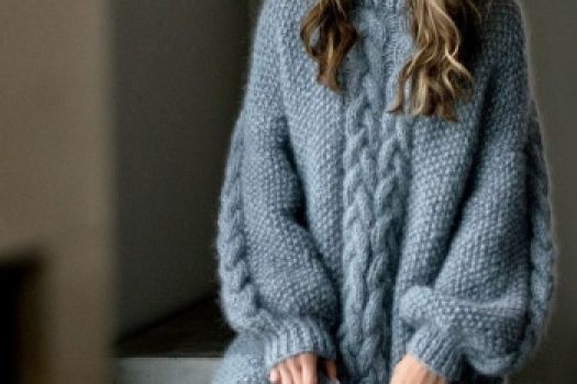 Rochii tricotate de dama pentru sezonul rece toamna-iarna 2025