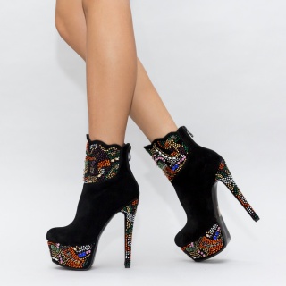 Botine Muset Negre