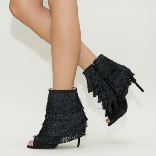 Botine Patina Negre