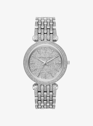 Darci Pavé Silver-Tone Watch