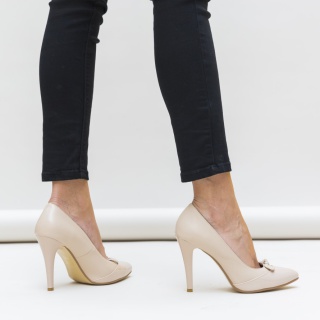 Pantofi Helsy Bej
