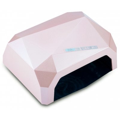 LED Phototherapy Machine 36W Manicure Diamond Shape Lamp - EU PLUG CHAMPAGNE