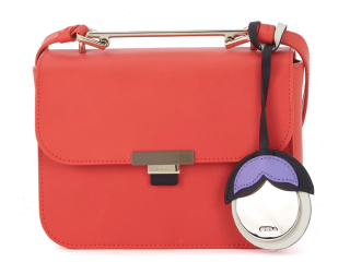 Furla Elisir Mini Mango Leather Shoulder Bag