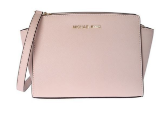 Michael Kors Pink Leather Selma Bag
