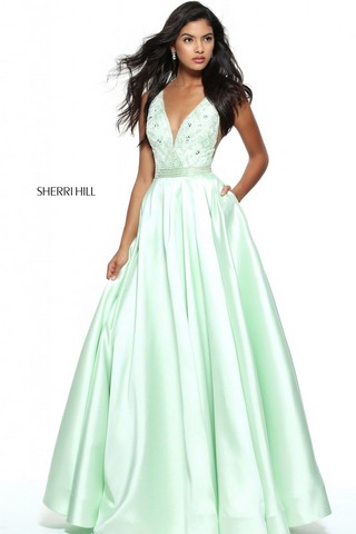 Rochie Sherri Hill 50964 Green