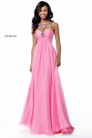 Rochie Sherri Hill 51639 Pink