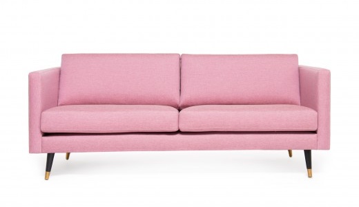 Canapea 2 locuri Meyer Pink:Gold