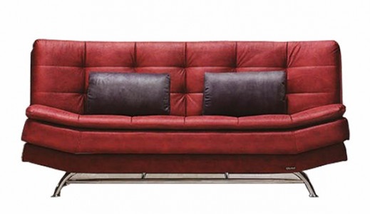 Canapea extensibila 3 locuri Aqua Red K1