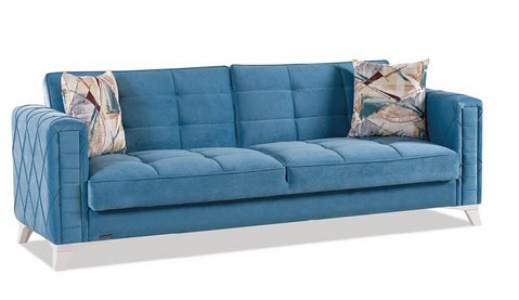 Canapea extensibila 3 locuri Ikon Turquoise K2