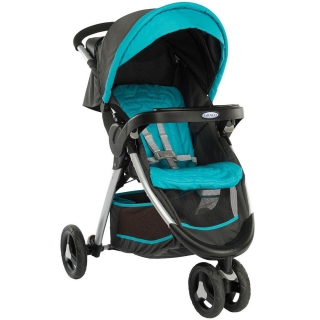 Carucior Graco Fastaction Fold Ocean Grey