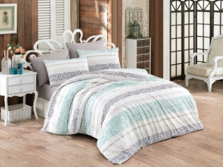 Lenjerie de pat Ranforce Morel Blue