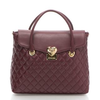 Love Moschino Geanta matlasata din piele sintetica