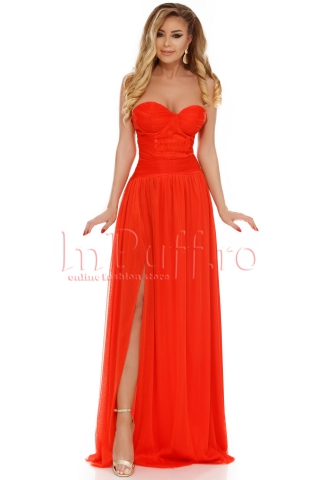 Rochie Atmosphere din tul corai