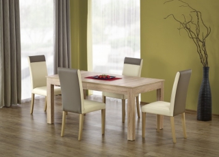 Set Masa din MDF Sewer Oak + 4 scaune Norbert