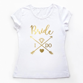 Tricouri petrecerea burlacitelor Bohemian Bride – GOLD