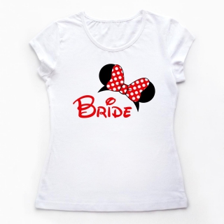 Tricouri petrecerea burlacitelor Bride Minnie
