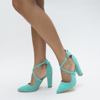 Pantofi Janina Turcoaz