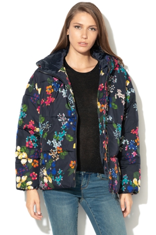 Only Geaca supradimensionata cu imprimeu floral Aya