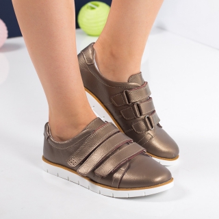 Pantofi Piele Vedrana bronz casual