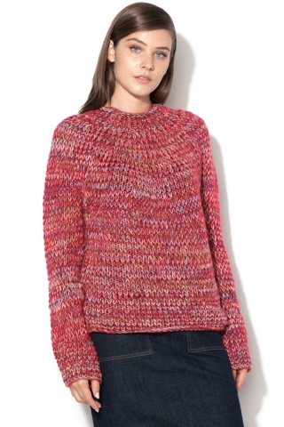 United Colors of Benetton Pulover gros tricotat din amestec de lana