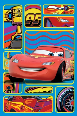 Covor Disney Kids Cars Red II