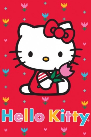 Covor Disney Kids Hello Kitty Red