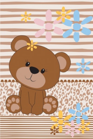 Covor Piccola Kids Pic-07 Teddy Bear