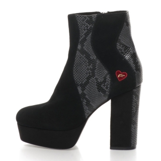 Fornarina Botine cu model reptila Mina 2