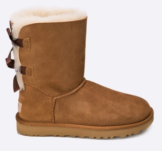 UGG - PANTOFI BOW GRY