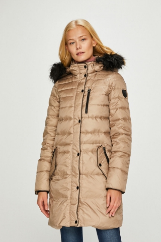 VERO MODA - GEACA DE PUF PLATIN