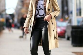 Pantaloni de dama din piele ecologica pe care orice fashionista o sa-i adore in sezonul rece