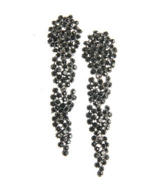 CERCEI candelabru negri