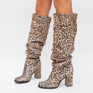 Cizme Asia Leopard