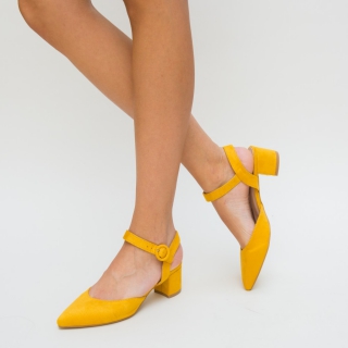 Pantofi Vigon Galbeni