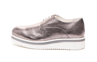 Zee Lane Pantofi oxford wedge de piele