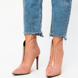 Botine Glitan Roz