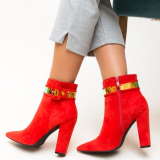 Botine Taliah Rosii