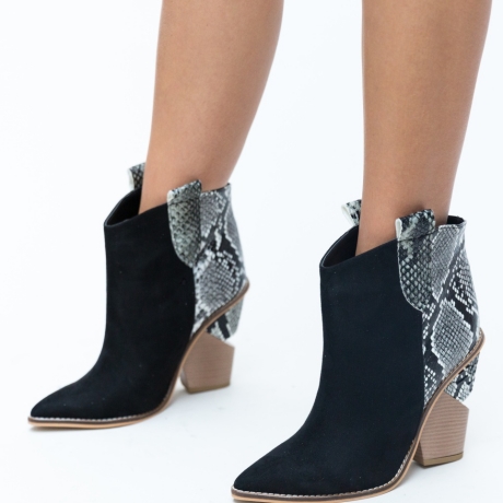 Botine Sileti Negre