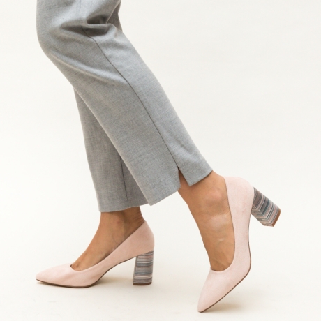 Pantofi Ferne Roz