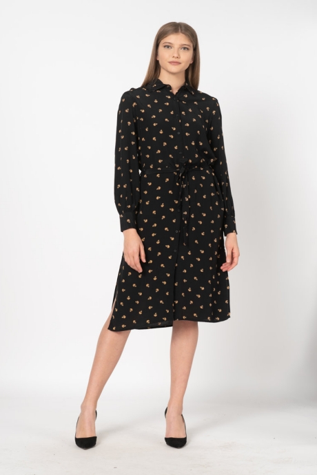Pepe Jeans London Rochie tip camasa cu imprimeu floral Cata