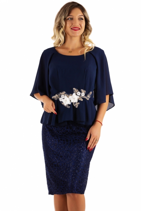 Rochie Salome Bleumarin