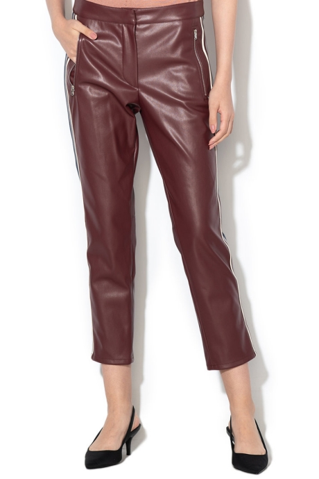 Sportmax Code Pantaloni crop de piele sintetica Armonia