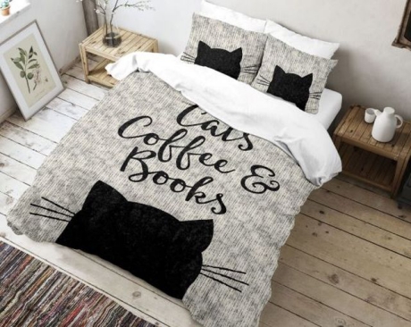 Lenjerie pat dublu bumbac 100% ranforce, Club Cotton, Booky